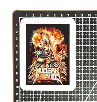 Image 2 of Nuclear Assault Pope On A Rope Matte Vinyl sticker