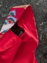Image 3 of Japanese Dragon and White Crane Knot Bag