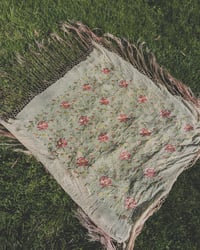 Image 3 of Wild Rose piano shawl 