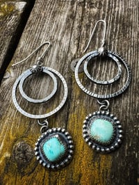 Image 3 of Double Hoop Earrings