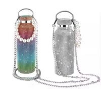 Image 2 of Perla Diamond Tumbler 17oz, 25oz, 32oz | Diamond Zebra