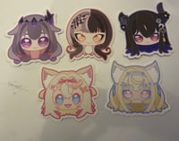 Image 8 of Vtuber Vinyl Stickers || PERSONAL FUNDRAISER || Ready To Ship