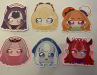 Image 6 of Vtuber Vinyl Stickers || PERSONAL FUNDRAISER || Ready To Ship