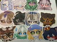 Image 14 of Vtuber Vinyl Stickers || PERSONAL FUNDRAISER || Ready To Ship