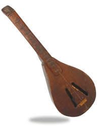 Image 2 of Historic One-String Teardrop Guitar, Springtown, TX