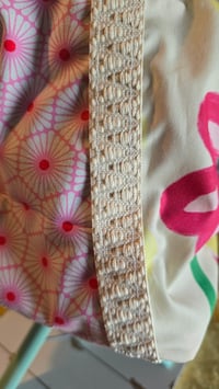 Image 2 of Surprise Florals - Oxford tote bag/ cross body bag 
