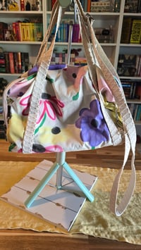 Image 5 of Surprise Florals - Oxford tote bag/ cross body bag 