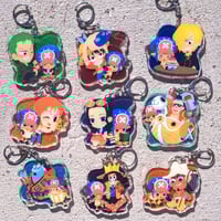 Image 2 of Strawhat Crew Keychains