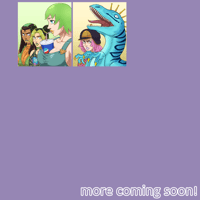 Image 2 of JJBA Big Bazonga Bois stickers and buttons (2/2)