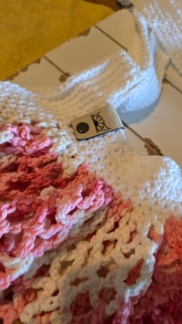 Image 6 of Strawberry Shortcake -large crochet mesh market bag