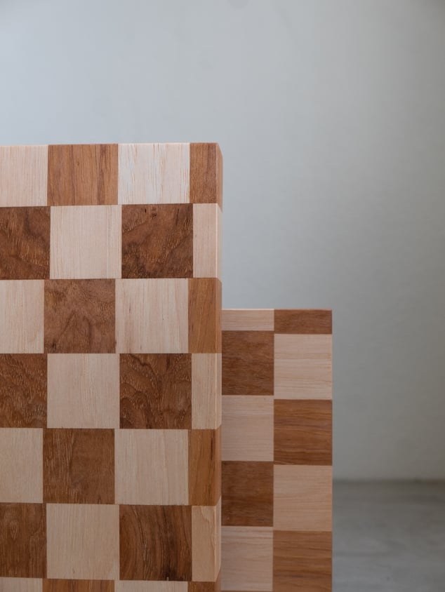 Timbermade Checkerboard Butcher Block - Thumbnail 4