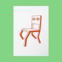 Tadashi - Chair Block Print 