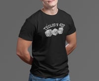 Image 5 of Trilogy456wear Black Tee – White Dice Logo