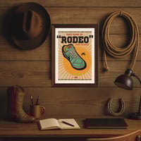 Image 3 of Sneaker Poster Nike Dunk SB Low “Rodeo”
