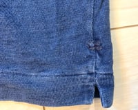 Image 4 of 45 rpm indigo dyed t-shirt, made in Japan, size 4 (fits M)