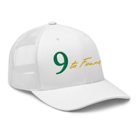 Image 5 of White Trucker Cap | 9 to Founder