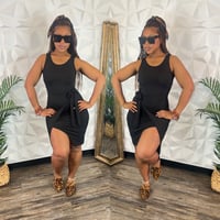 Image 2 of Free My Thigh Dress 