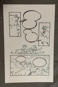 Image 1 of Warriors: The Prophecies Begin Vol 1: Page 184 Original Inks