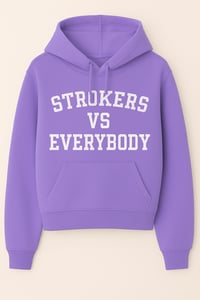 Image 4 of "Strokers vs Everybody"  Womens Cropped Hoodie