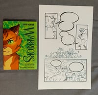 Image 3 of Warriors: The Prophecies Begin Vol 1: Page 184 Original Inks