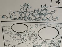 Image 4 of Warriors: The Prophecies Begin Vol 1: Page 184 Original Inks