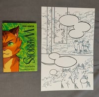Image 3 of Warriors: The Prophecies Begin Vol 1: Page 190 Original Inks