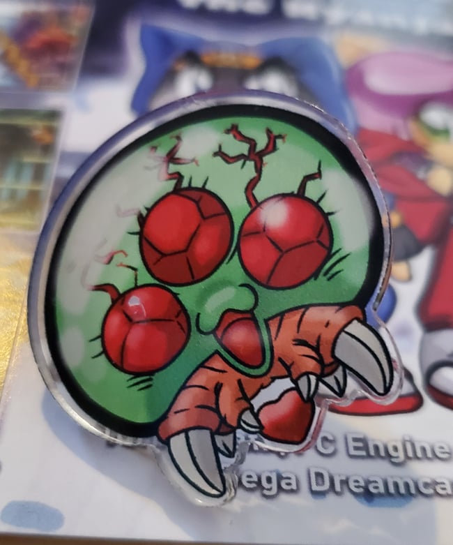 1.25 Metroid pin