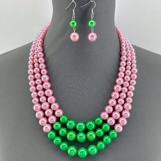 Image of Pretty Pearls Set (pink) 