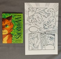Image 3 of Warriors: The Prophecies Begin Vol 1: Page 250 Original Inks