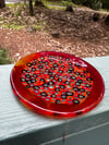 Red Circle Dish