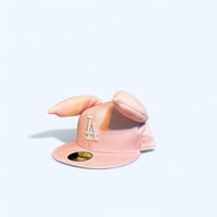 Image 4 of Light Pink Dodgers Fitted
