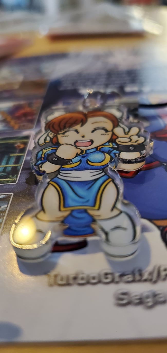 Chun-Lee 2 inch Charm