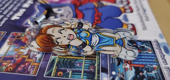 Chun-Lee 2 inch Charm