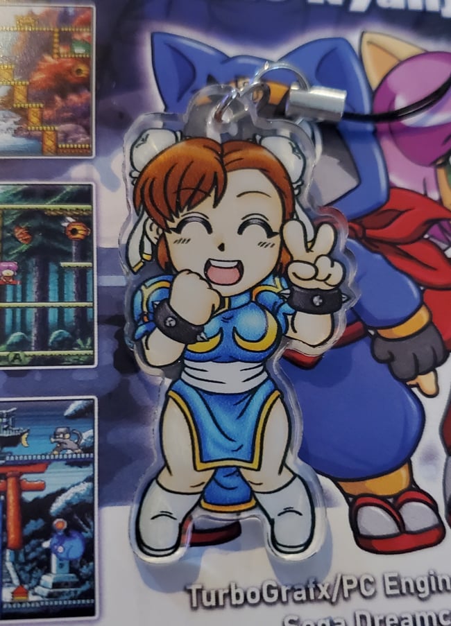 Chun-Lee 2 inch Charm