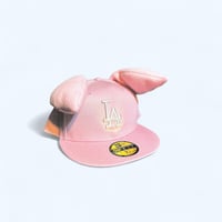 Image 1 of Light Pink Dodgers Fitted