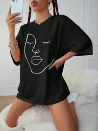 Image 1 of Contour Muse Oversized Tee