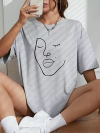 Image 3 of Contour Muse Oversized Tee
