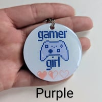 Image 2 of Gamer Girl Keychain