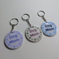 Image 1 of Dog Mom Keychain
