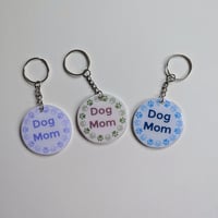 Image 2 of Dog Mom Keychain