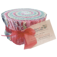 Image 2 of FEATHERS AND FLOURISHES 2.5" Pinwheel Strips 40pc by Amanda Murphy for Contempo of Benartex