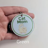 Image 3 of Cat Mom Keychain