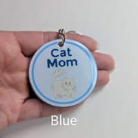 Image 5 of Cat Mom Keychain