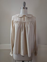 Image 1 of Shelly Blouse - Natural PRE ORDER