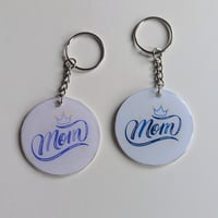Image 2 of Mom Crown Keychain