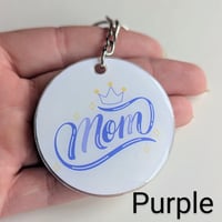 Image 3 of Mom Crown Keychain