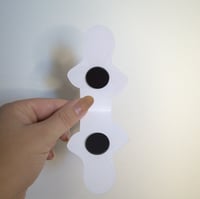 Image 2 of Purple Mushroom Magnetic Bookmark