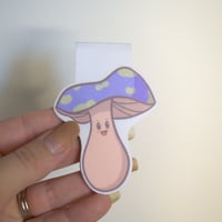 Image 3 of Purple Mushroom Magnetic Bookmark