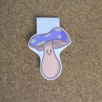 Image 4 of Purple Mushroom Magnetic Bookmark