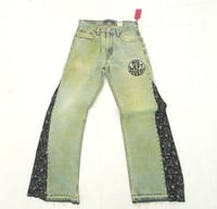 NL Wide Leg Denim (Lime)